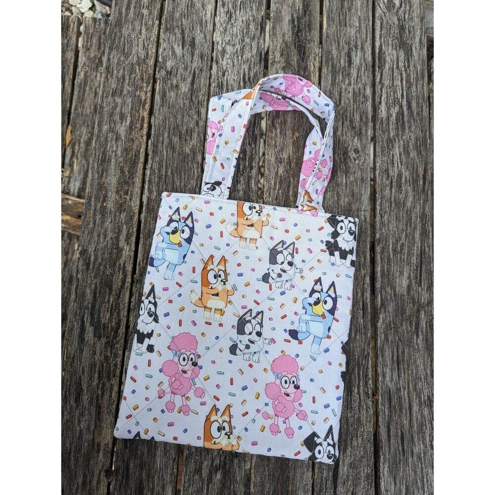 Bluey and friends kids youth tote bag brand new